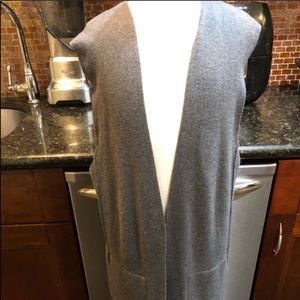 Nikki jones grey maxi sweater . Small/tall NWT